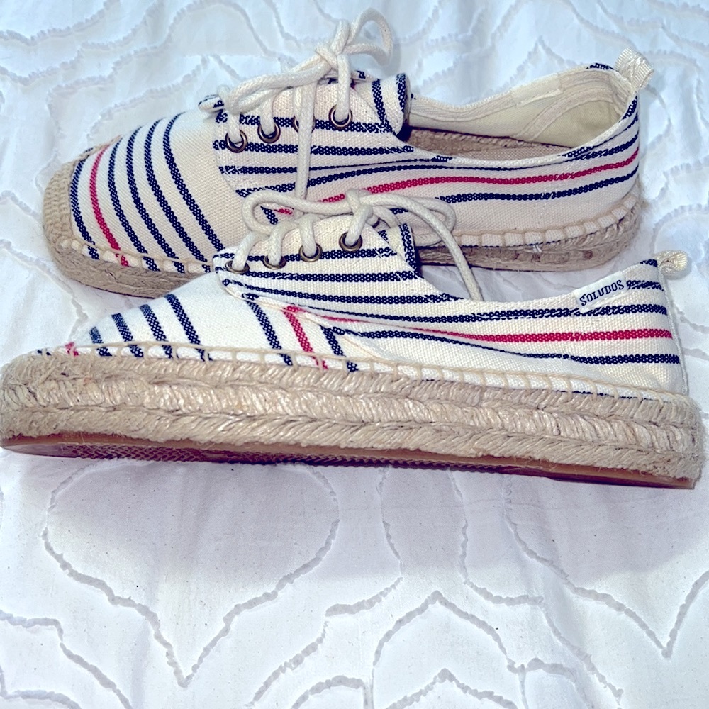 Women Soludos Espadrille shoes.